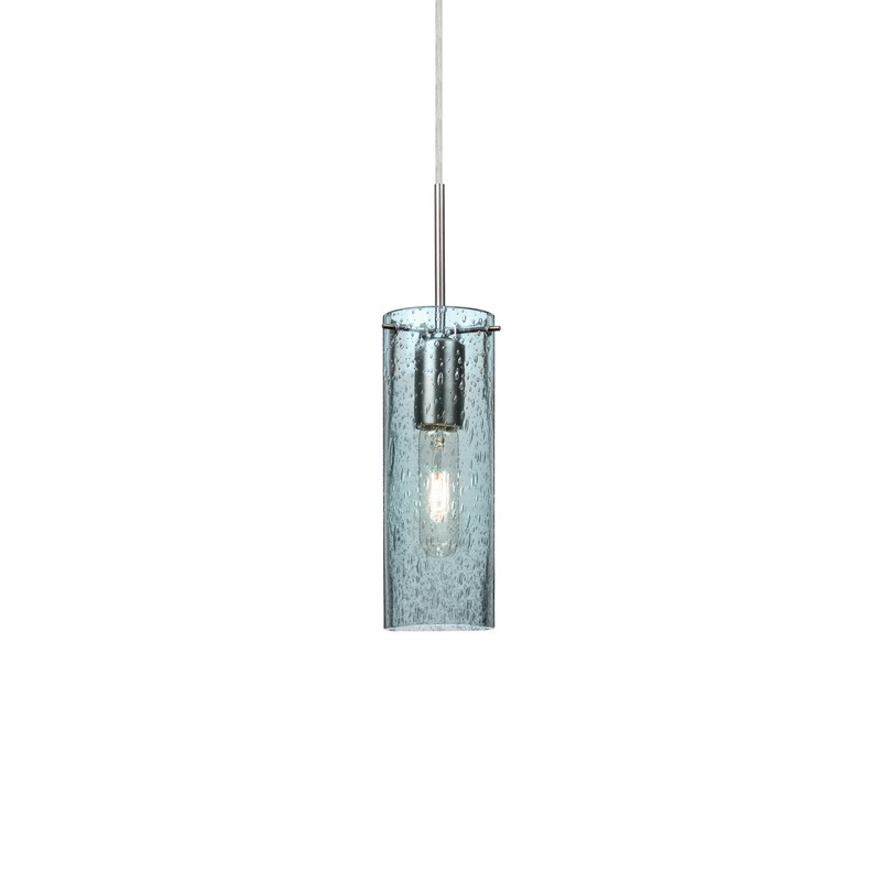 Besa 1JC-JUNI10BL-SN Juni One Light Pendant Satin Nickel