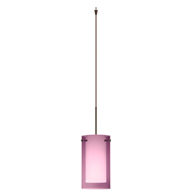 Besa XP-A44007-BR Pahu One Light Pendant Bronze