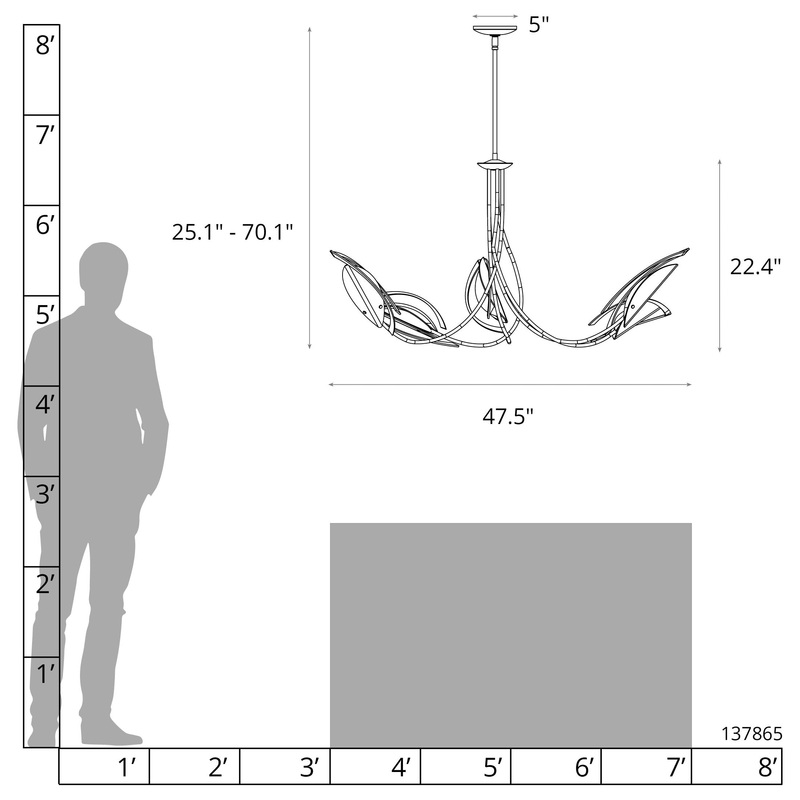 Aerial Pendant Dark Smoke