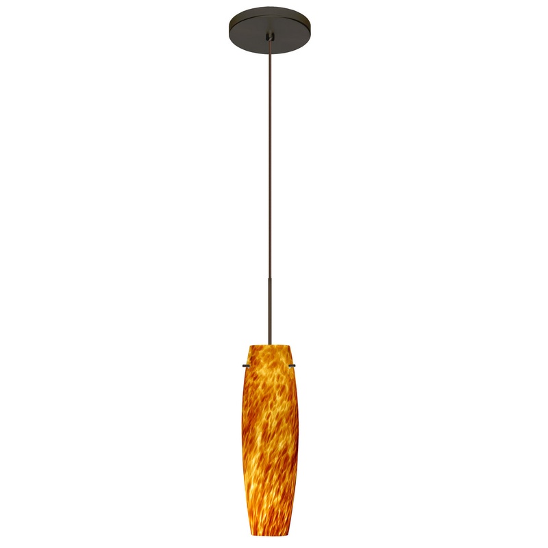 Besa 1XT-412118-BR Tu Tu One Light Pendant Bronze