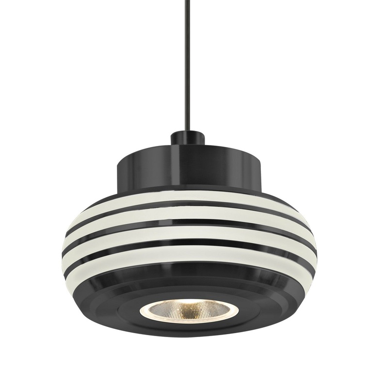 Besa 1XT-FLOW00-CLCL-LED-BK Besa Flower Pendant LED Pendant Black