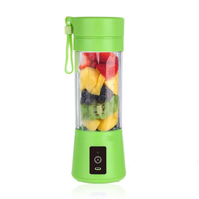 Green Portable Blender USB Rechargeable – Personal Size Smoothie Maker On The Go