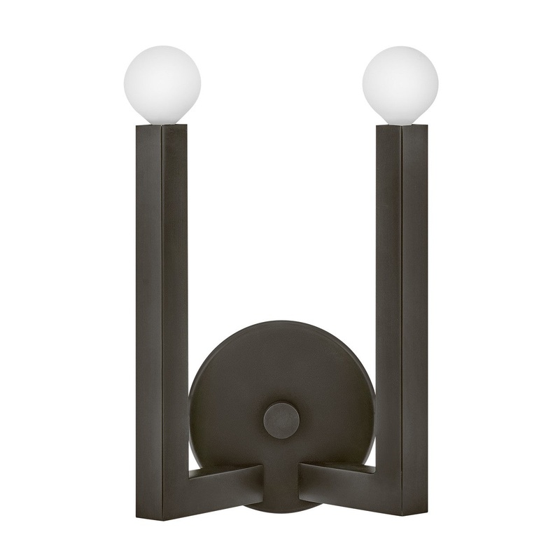 LED Wall Sconce from the Ezra Collection in Black Oxide Finish by Hinkley