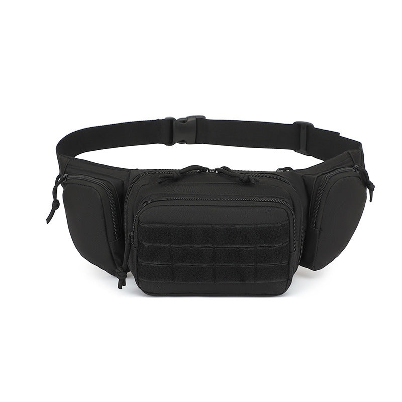 Tactical Waist Pack & Concealed Carry Bag – Multi-Pocket Fanny Pack with Adjustable Strap(black)