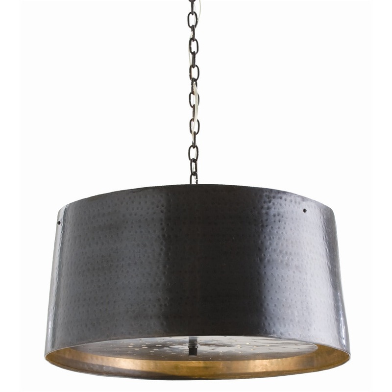 Arteriors 42466 Anderson Three Light Pendant English Bronze