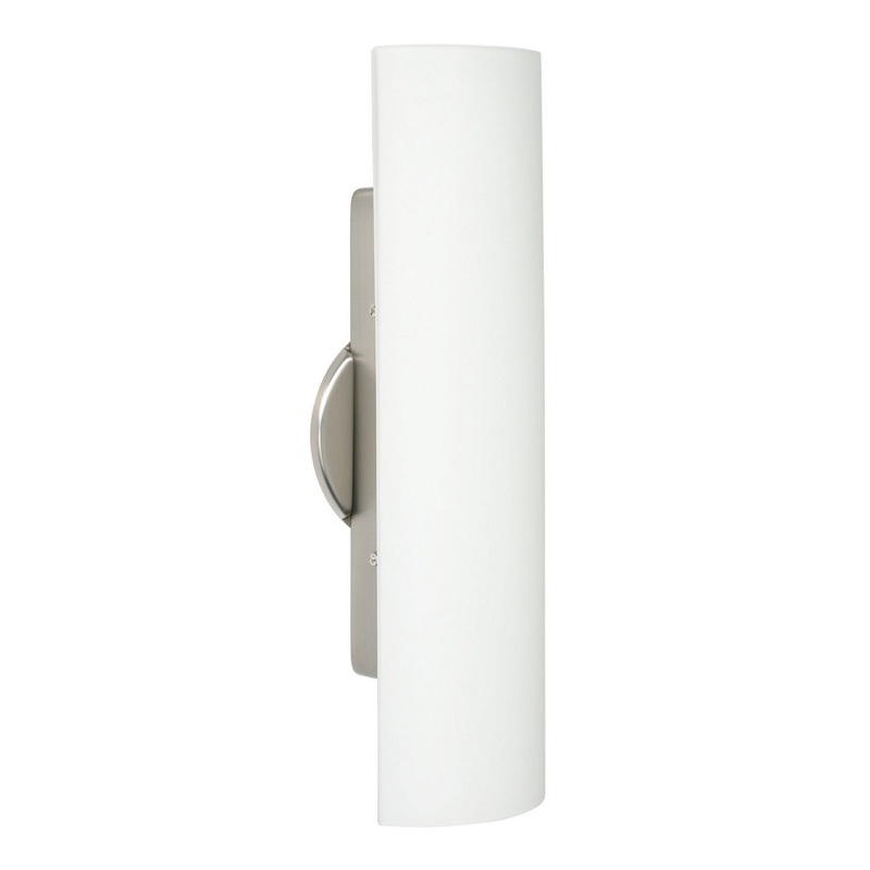 Besa 272507-SN Darci Two Light Wall Sconce Satin Nickel