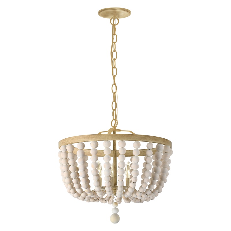 Bridget 3-Light Pendant White