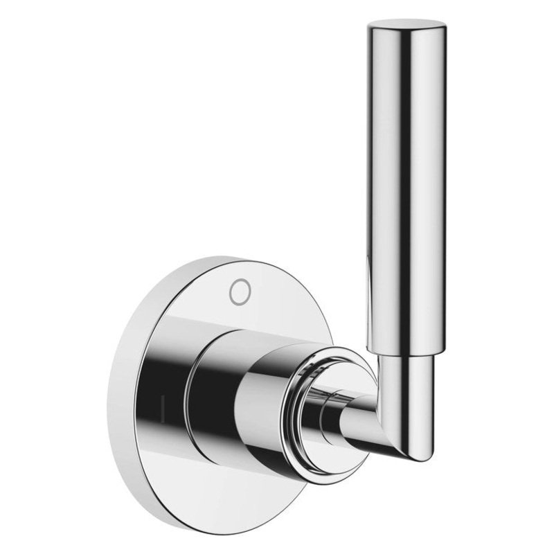 Diverter Trim TARA Wall Mount Concealed Two-Way with Shut-Off Function Chrome 1 Lever ADA