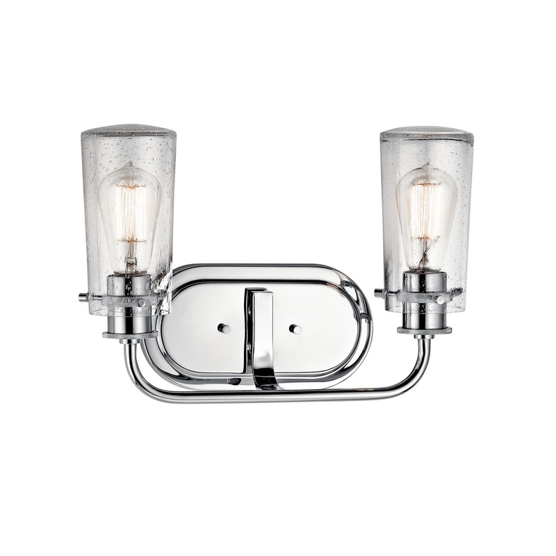 Kichler 45458CH Two Light Bath, Chrome