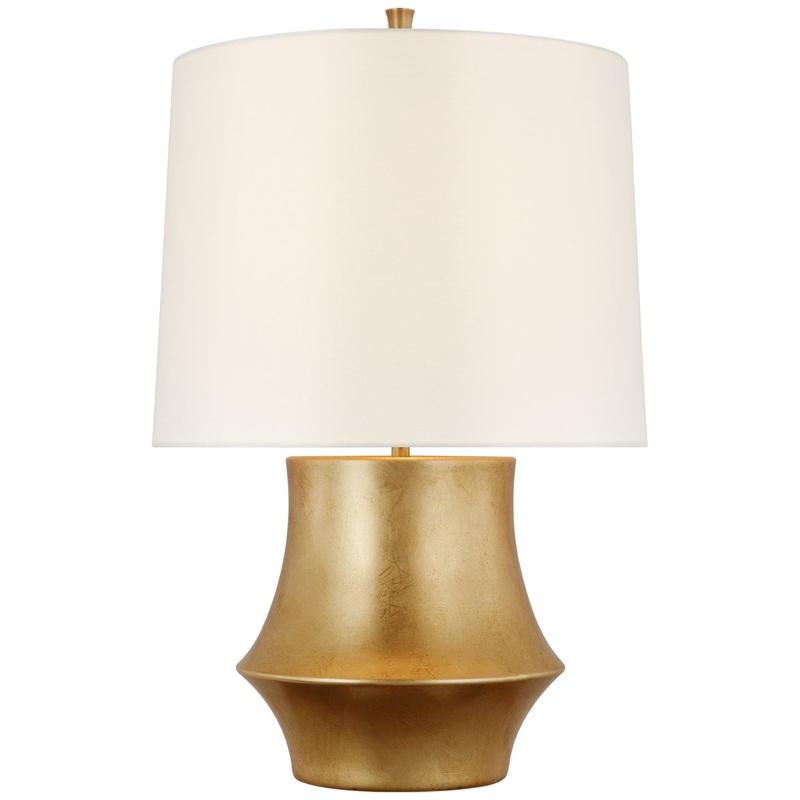 LED Table Lamp from the Lakmos Collection in Gild Finish by Visual Comfort Signature
