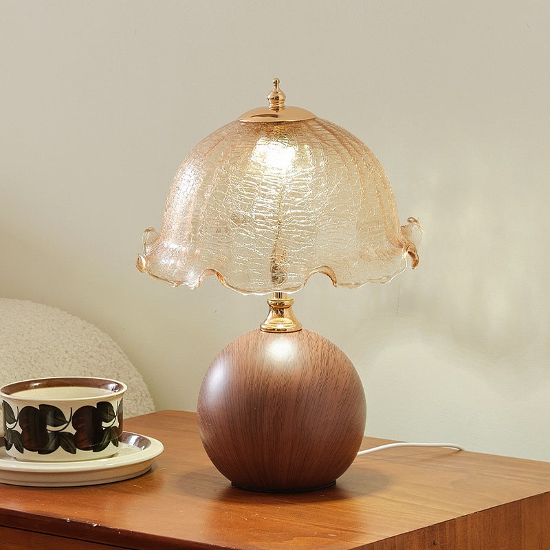 Three-colour Changing Light French-Inspired Bedside Lamp – Modern Minimalist Warm Light