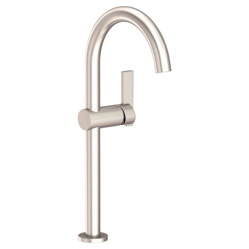 Vessel Faucet Priya 1 Lever ADA Satin Nickel PVD 1.2 Gallons per Minute