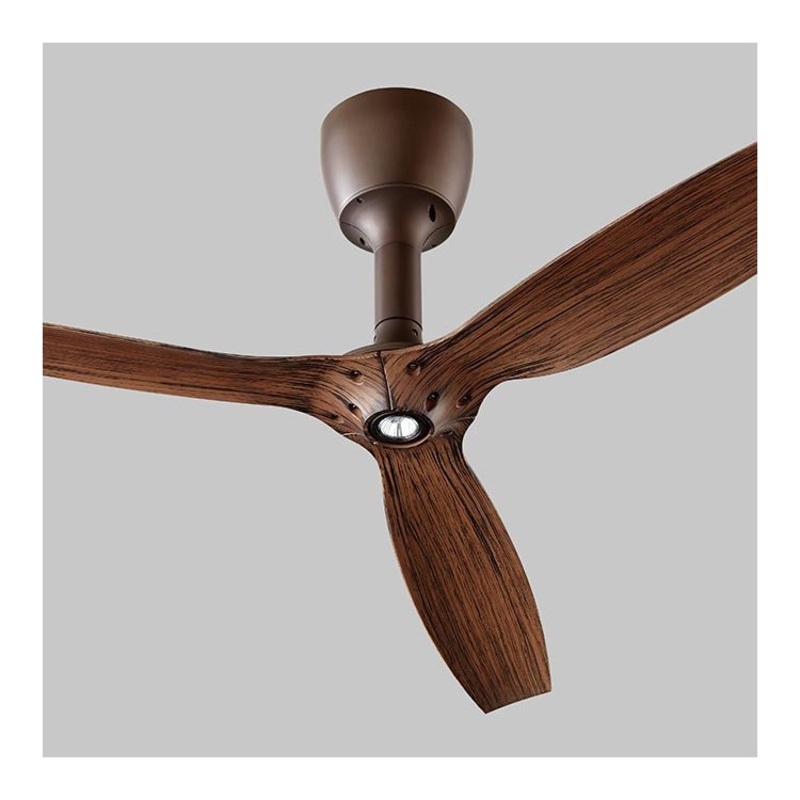 Alpha Single-Light 18″ Ceiling Fan Motor Assembly – Oiled Bronze