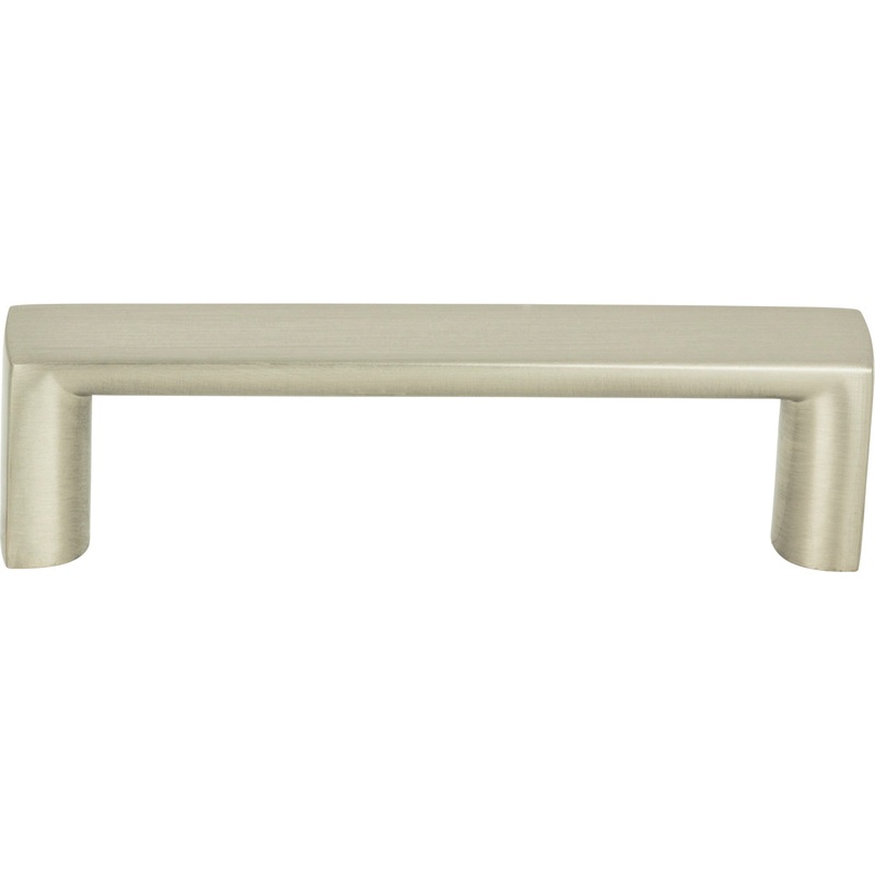 Atlas Homewares Tableau Squared Pull 2 1/2 Inch (c-c) Brushed Nickel