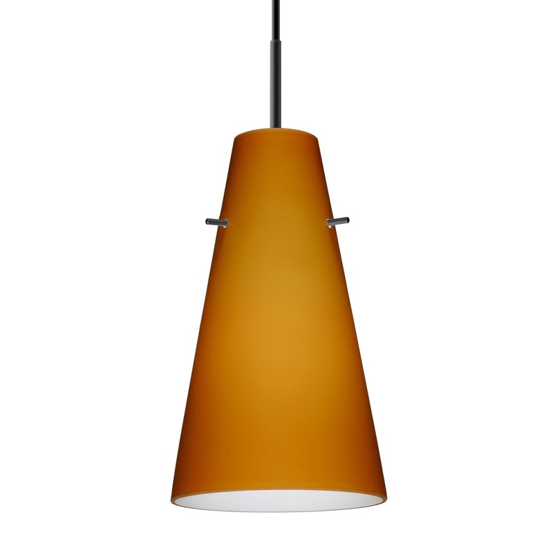 Besa 1JT-412480-BK Besa Cierro Pendant One Light Pendant Black