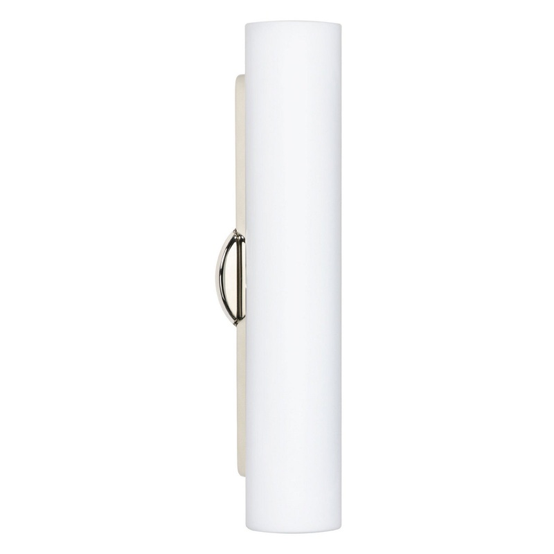 Besa 786007-PN Baaz Three Light Wall Sconce Polished Nickel