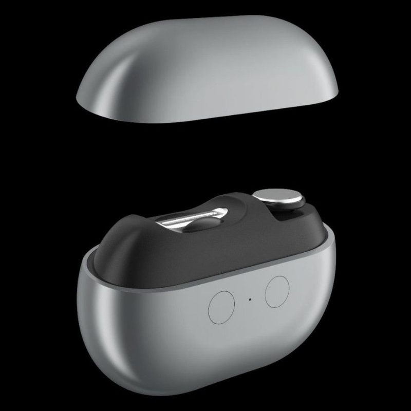 Black Multi-Function Electric Nail File – Built-in Storage Space, LED Light, Quiet Operation