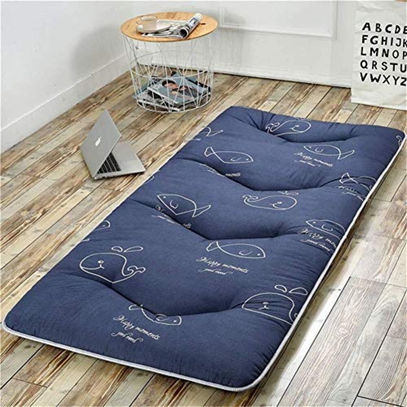 Huan Premium Mat Mat Pieghevole Giapponese Mat Addensare Futon Tatami Cuscino Materasso Cuscino di Sonno Dormire Mat for Gli Studenti (Colore : B, Size : 150×200(59x79inch))
