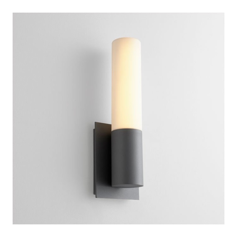 Magneta Single-Light LED indoor/Outdoor Wall Sconce – Gray