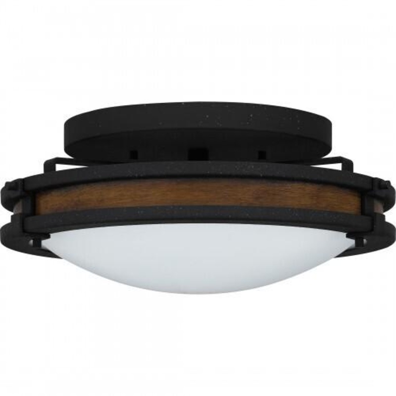 Quoizel QFL5610NI Quoizel Flush Mount Flush mount 3 lights natural iron