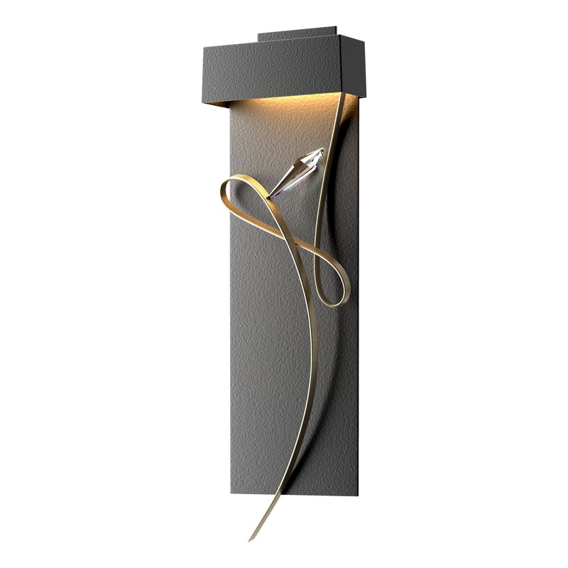 Rhapsody LED Sconce Black Soft Gold
