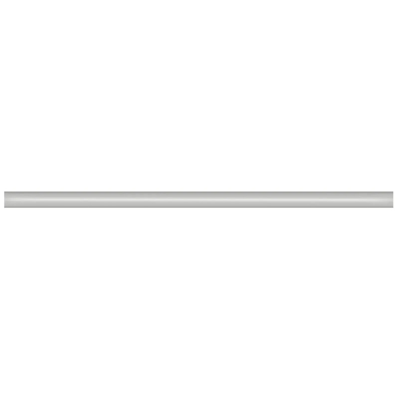 Soho Loft Grey Glossy Glazed Ceramic 12-Inch Quarter Round