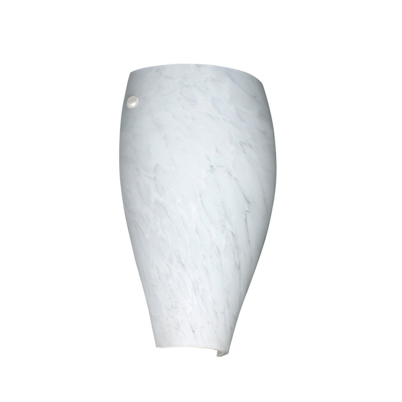 Besa 704319-LED-WH Chelsea One Light Wall Sconce White