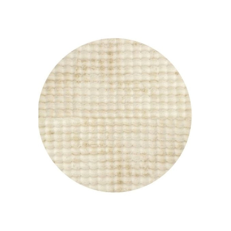 Bubble Natural Round Washable Rug by Rug Culture-150X150CM – ROUND