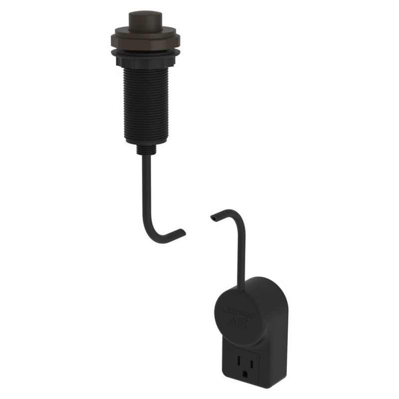 Air Activation Switch Duncan Disposer with Power Adapter Oil Rubbed Bronze Brass