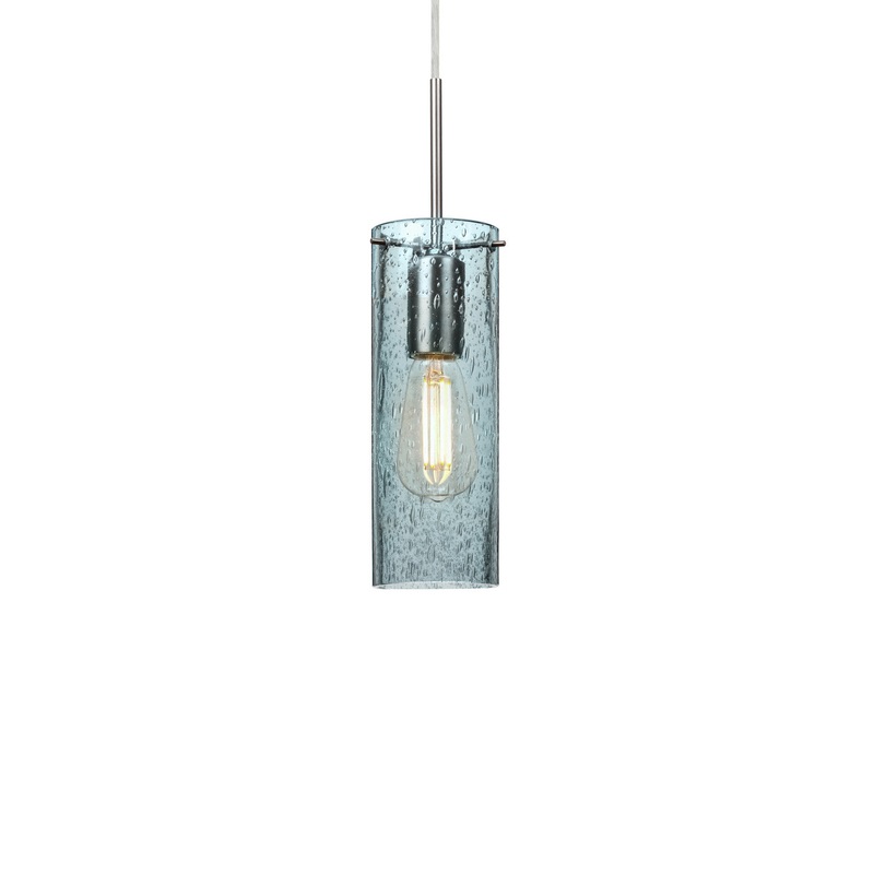 Besa 1JC-JUNI10BL-EDIL-SN Juni One Light Pendant Satin Nickel