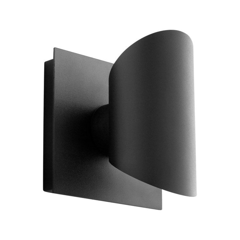 Caliber Two-Light LED Outdoor Wall Sconce – Black