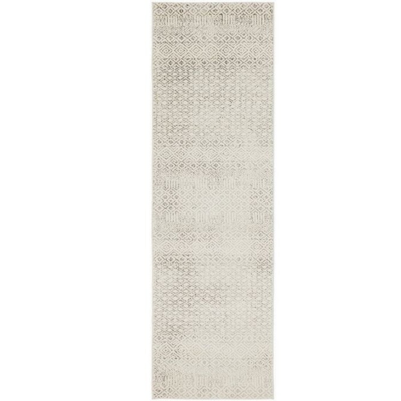 Evoke 265 Grey Runner by Rug Culture -300X80CM – RUNNER