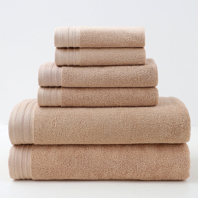 Luxury Combed Cotton Towel Collection – Highly Absorbent, Soft & Durable for Bath, Hand, and Face(Camel)