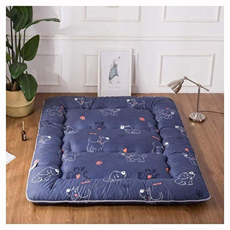 Materasso Giapponese Tatami Pieghevole Futon, Materasso Dormitorio Addensato Tappetino Coprimaterasso Singolo Per Casa Campeggio Yoga Tatami Tappetino,B-180 x 200 cm