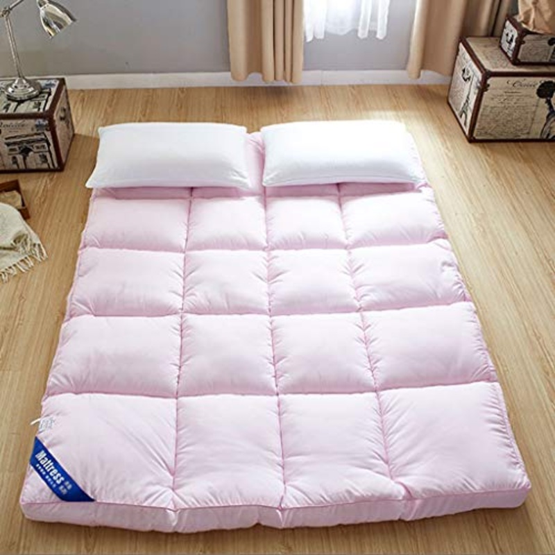 Spesso pieghevole Tatami materasso, ultra morbida traspirante futon giapponese Tappetino portatile dormitorio Materasso Pad, piuma velluto Imbottitura, Famiglia, Albergo ( Colore : D , Size : 2*2.2m )