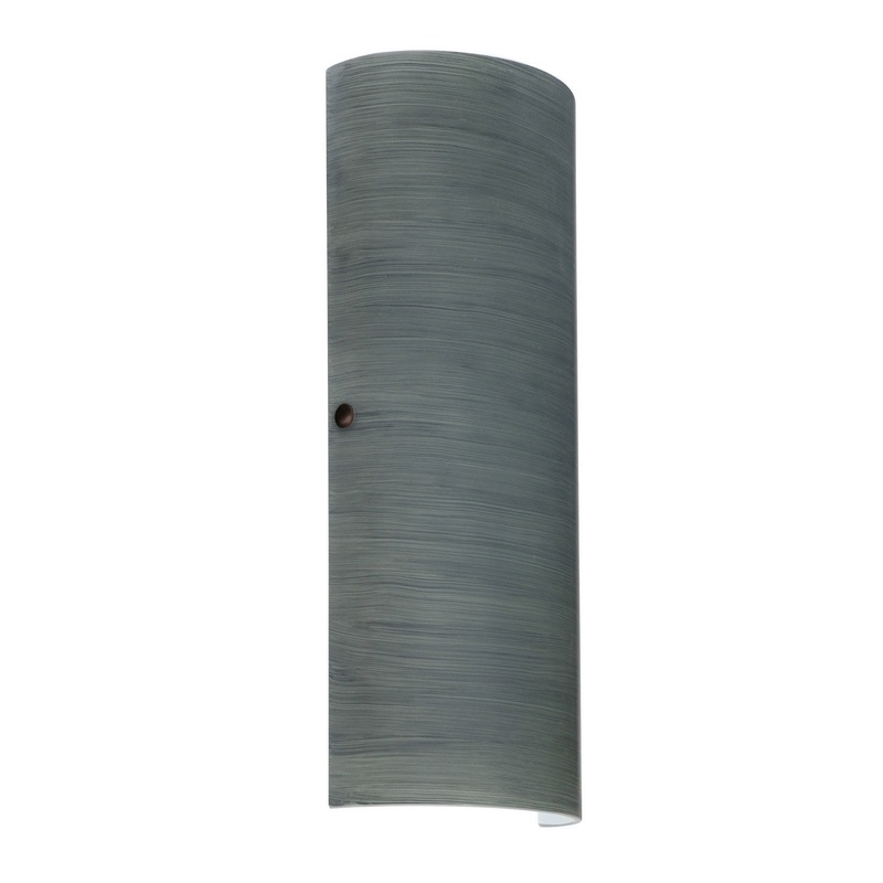 Besa 8193TN-LED-BR Torre Two Light Wall Sconce Bronze