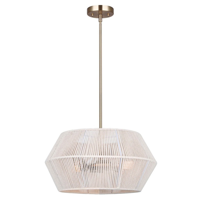 Canarm ICH1120A04GD18 Willow Four Light Chandelier Gold