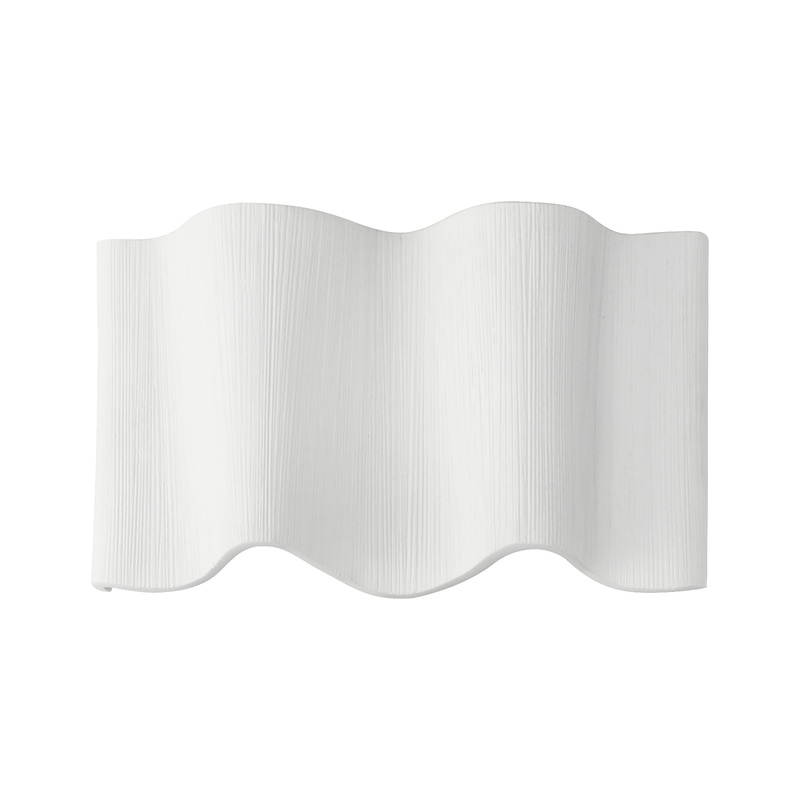 Curtain Call Wall Sconce White/Gold