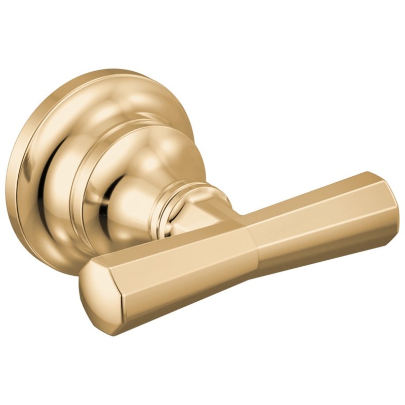 Handle Kit Beauclere 2 Cross Brilliance Polished Gold ADA for Wall Mount Lavatory Faucet