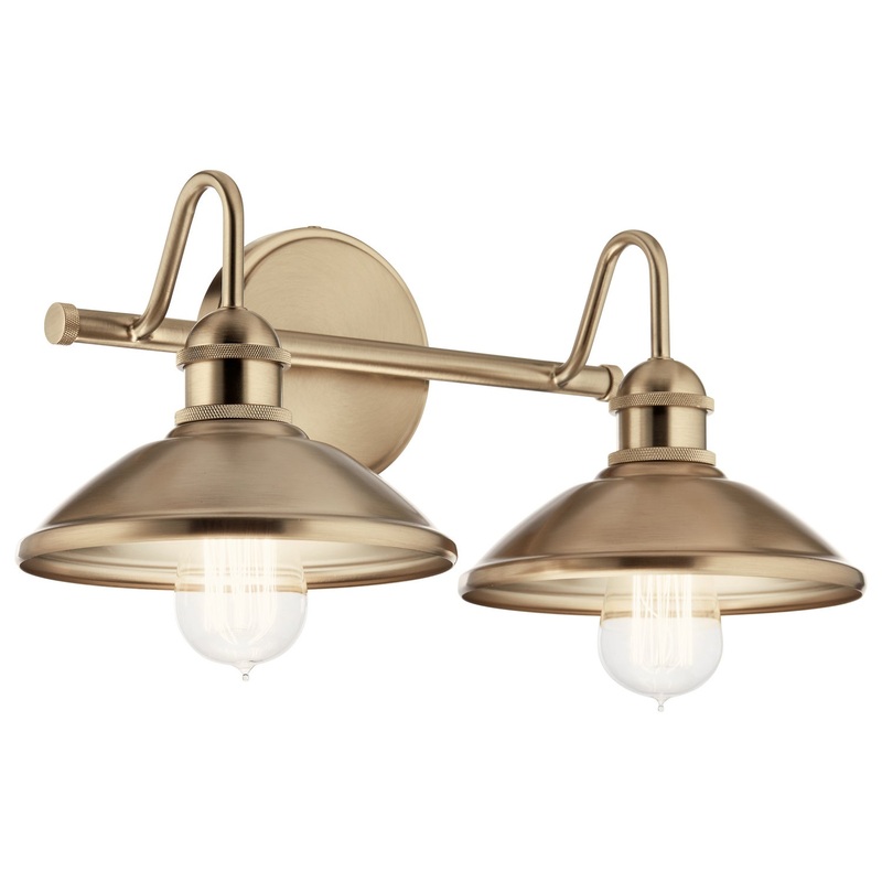 Kichler 45944CPZ Two Light Bath, Champagne Bronze