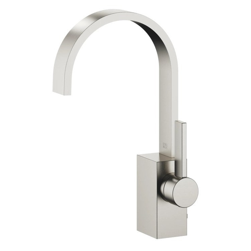 Lavatory Faucet MEM Mixer 1 Lever ADA Brushed Platinum 1.2 Gallons per Minute Pop-Up Waste 1 Hole
