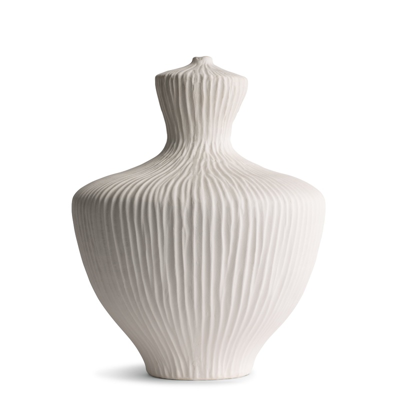 Marvin Vase White