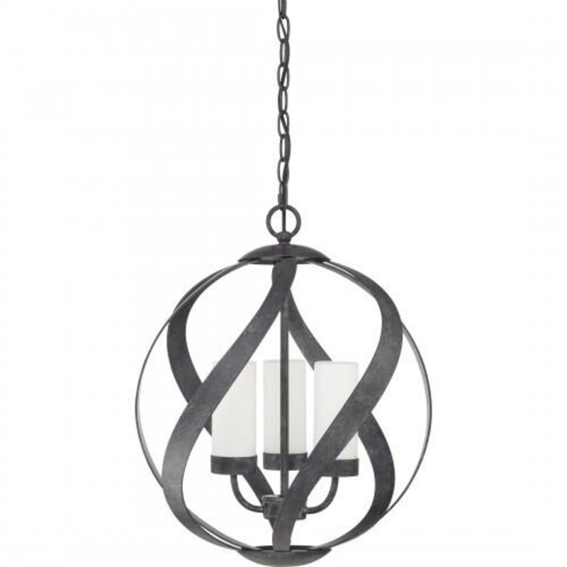 Quoizel BMS2816OK Blacksmith Pendant 3 lights old black Pendant