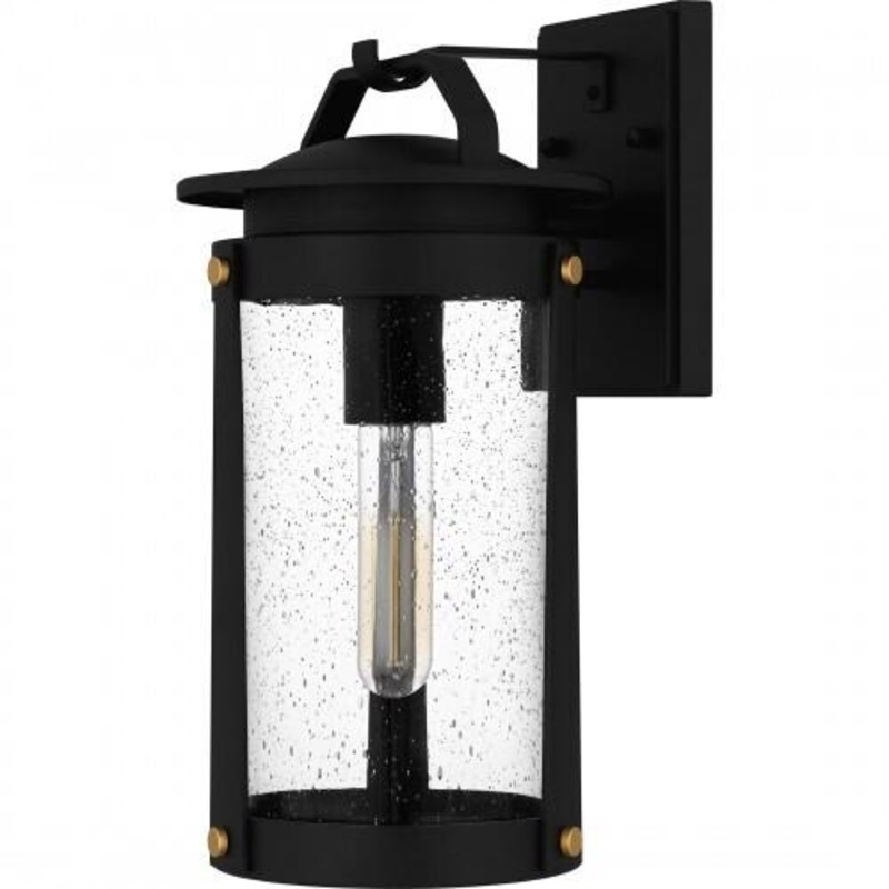 Quoizel CLI8407EK Clifton Outdoor wall 1 light earth black Outdoor Lantern