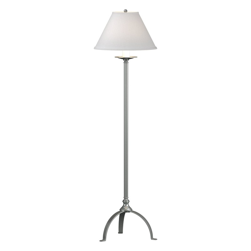 Simple Lines Floor Lamp Vintage Platinum