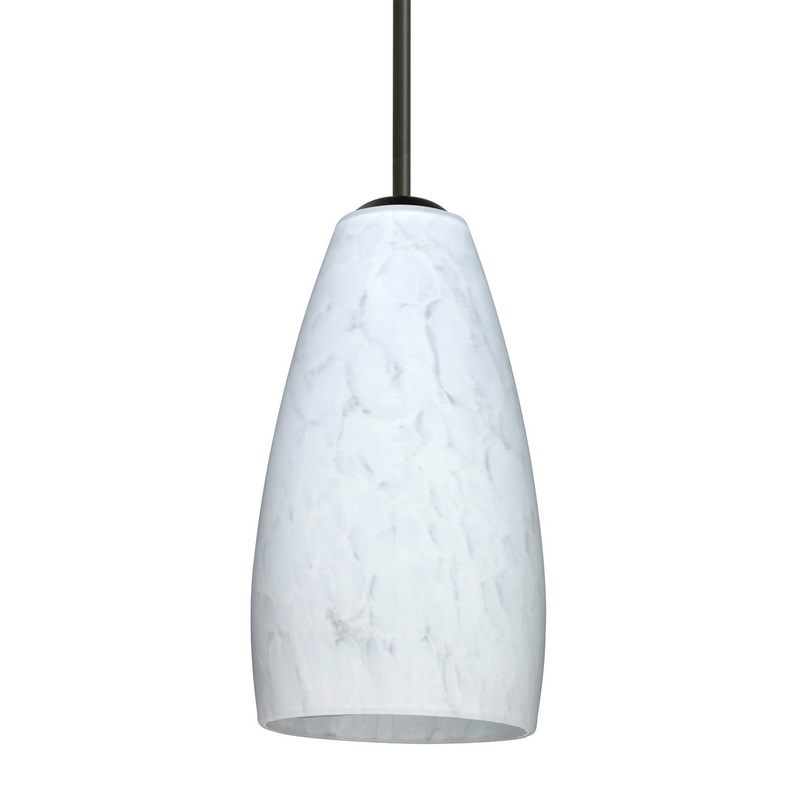 Besa 1BC-150919-MED-BK Besa Chrissy Pendant One Light Pendant Black