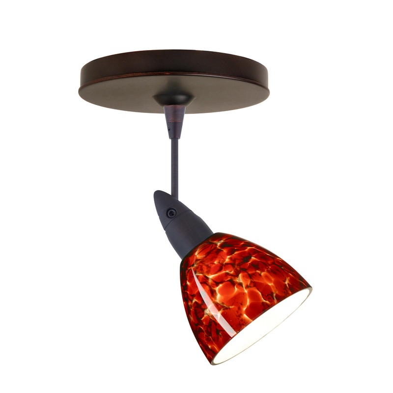 Besa 1SP-185841-BR Divi One Light Spotlight Bronze (Discontinued)