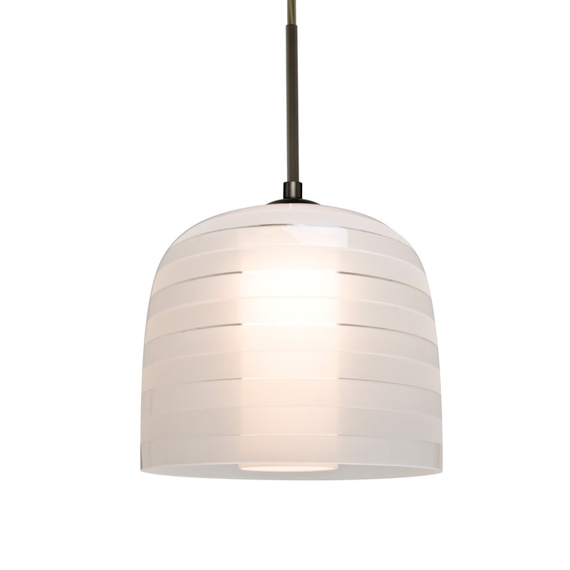 Besa J-MITZI7FR-LED-BR Mitzi 7 LED Pendant Bronze