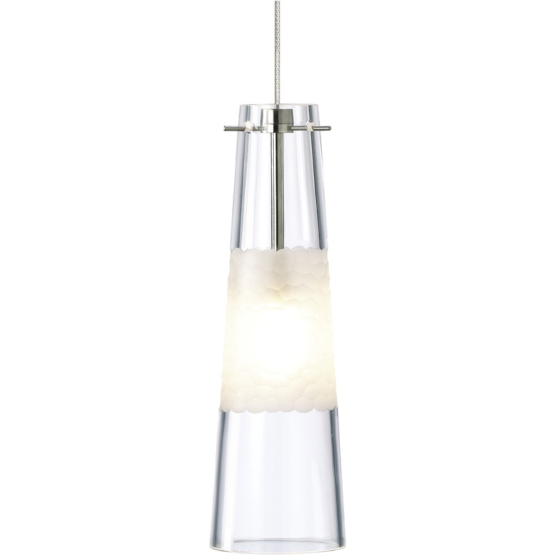 Bonn Pendant MonoRail Antique Bronze Clear Xenon