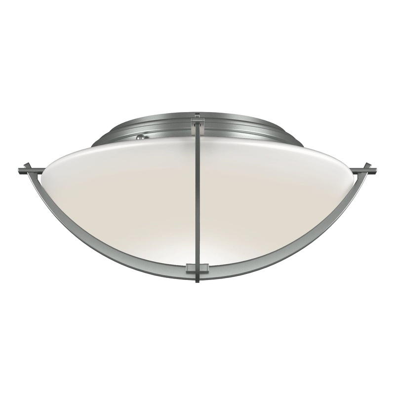 Compass Flush Mount Vintage Platinum